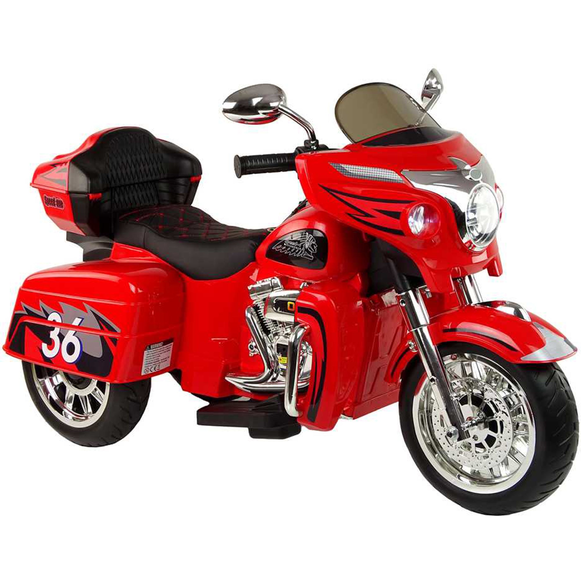 12V Kids Ride on Three-Wheeled Motorcycle 12V Kids Ride on Three-Wheeled Motorcycle